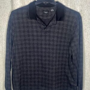Haggar Men's Long Sleeve Polo